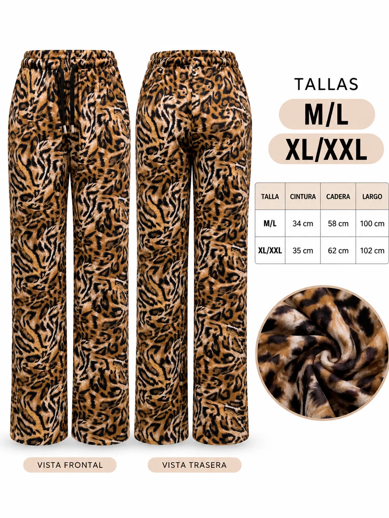 AD2622 primera edicion pantalon animal print dama 15220